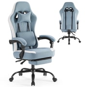 edx Gaming Chair, Office Chair High Back Computer Chair Executive Ergonomic Adjustable Swivel Task Chair, Blue