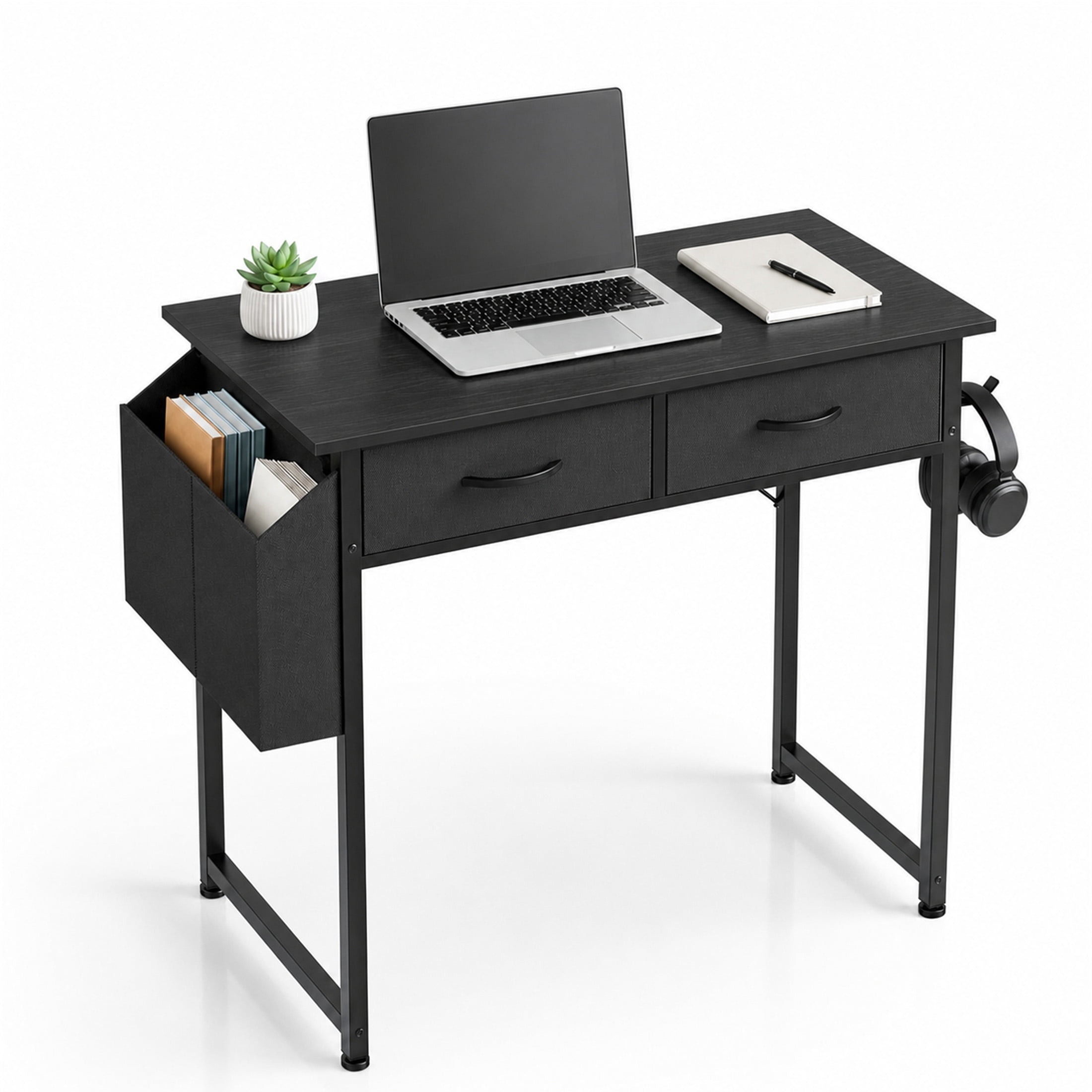 Small Desk with Storage | Office equipment for office - Walmart