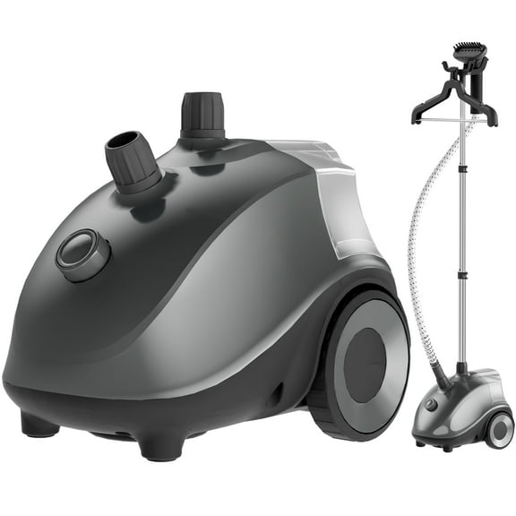 edx Steamer, Wet and Dry Portable Handheld Steam Iron,Gray