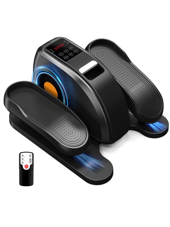 Under-Desk Elliptical Machine – Compact, Quiet & Portable Pedal Exerciser with Adjustable Speed, LED Display, Ideal Mini Elliptical for Home or Office Workout