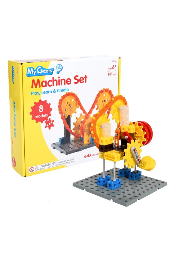 edxeducation My Gears - Machine Set - 181-Piece Model Set