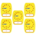 edxeducation WriteOn WipeOff Clock Dials Set of 5 Clock for Kids