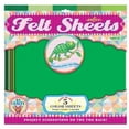 thumbnail image 1 of eeBoo Chameleon Colors Green Felt Sheets, 5 sheets, 1 of 1
