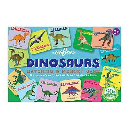eeBoo Dinosaurs Little Memory and Matching Game
