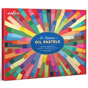 eeBoo Oil Pastels   Rainbow - 36 Colors, Artist-Quality Sticks, Blendable Soft Texture, Hardcover Gift Box, Adults-Kids, Arts-Crafts-Drawing Supplies