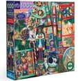 thumbnail image 1 of eeBoo Piece & Love: Christmas Decorations - 1000 Piece Puzzle - Adult Square Jigsaw, 23x23", Includes Image Reference Insert, High-Quality Pieces, 1 of 5