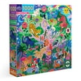 thumbnail image 1 of eeBoo Piece & Love: Life in a Tree - 1000 Piece Puzzle - Adult Square Jigsaw, 23x23", Includes Image Reference Insert, Glossy High-Quality Pieces, 1 of 7