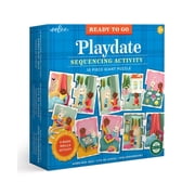 eeBoo Ready to Go Puzzle - Playdate - Sequencing Activity, Ages 3 and Up