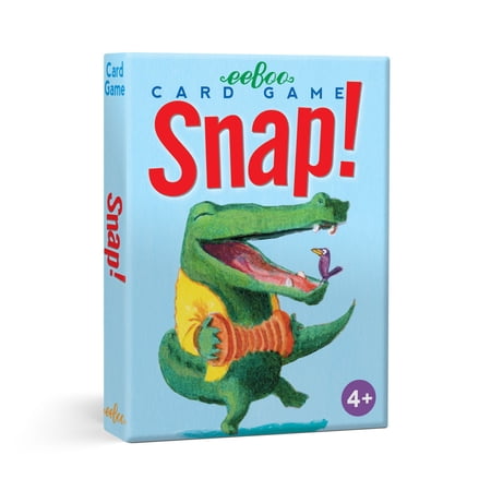 eeBoo Snap Playing Card Game with Rhymes