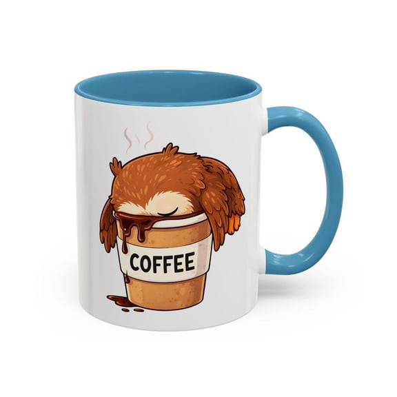eepy oth Coffee Mug, Cute Lazy oth on ToGo Cup Design, Funny Morning C1Affeine Gift, offee Lover, Office Desk Humor for Coworkers