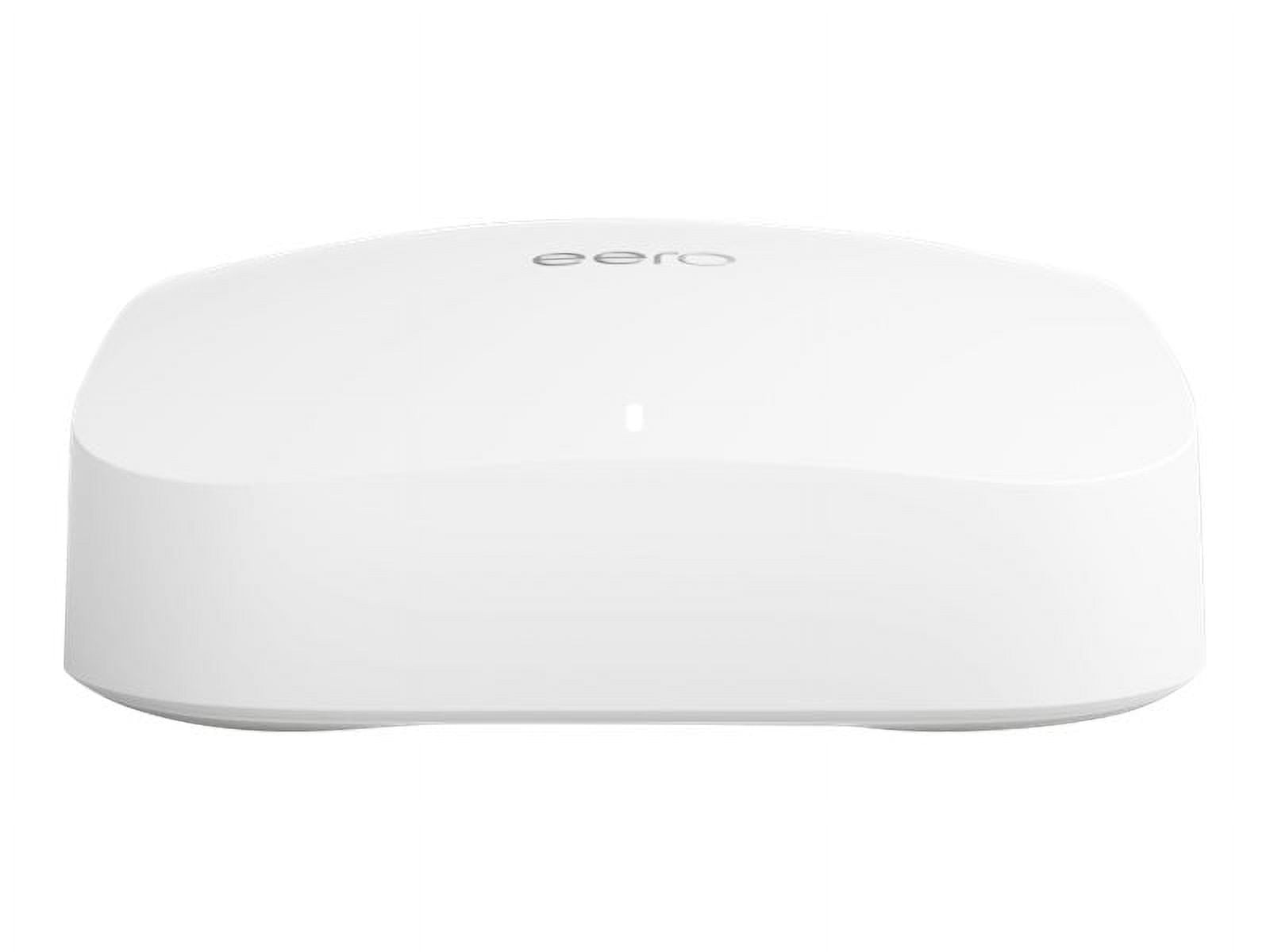 eero 6 AX1800 Wi-Fi 6 Dual-Band Gigabit Mesh System (Router Only, White)