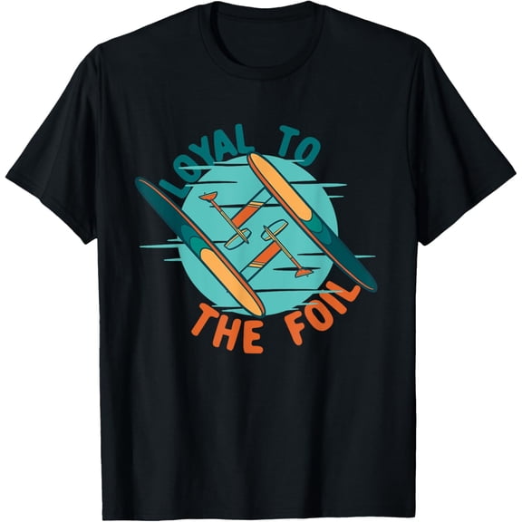 efoil electric hydrofoil loyal to the efoil Funny Creative Graphic T-Shirt