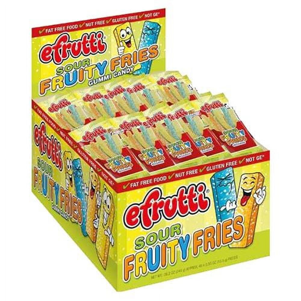 efrutti Sour Fruity Fries Gummi Candy .55 oz. 