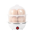 thumbnail image 1 of Behome Rapid Electric Egg Cooker 14 Egg Capacity,Double-Layer Lazy Egg Boiler,Multifunction Heated Maker Egg Poacher & Vegetable Steamer, 1 of 7