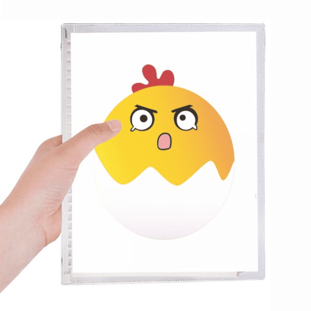 egg cry lovely happy notebook loose diary refillable journal statiry