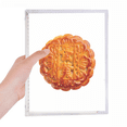 thumbnail image 1 of egg yolk moon cake mid-autumn festival notebook loose diary refillable journal statiry, 1 of 3