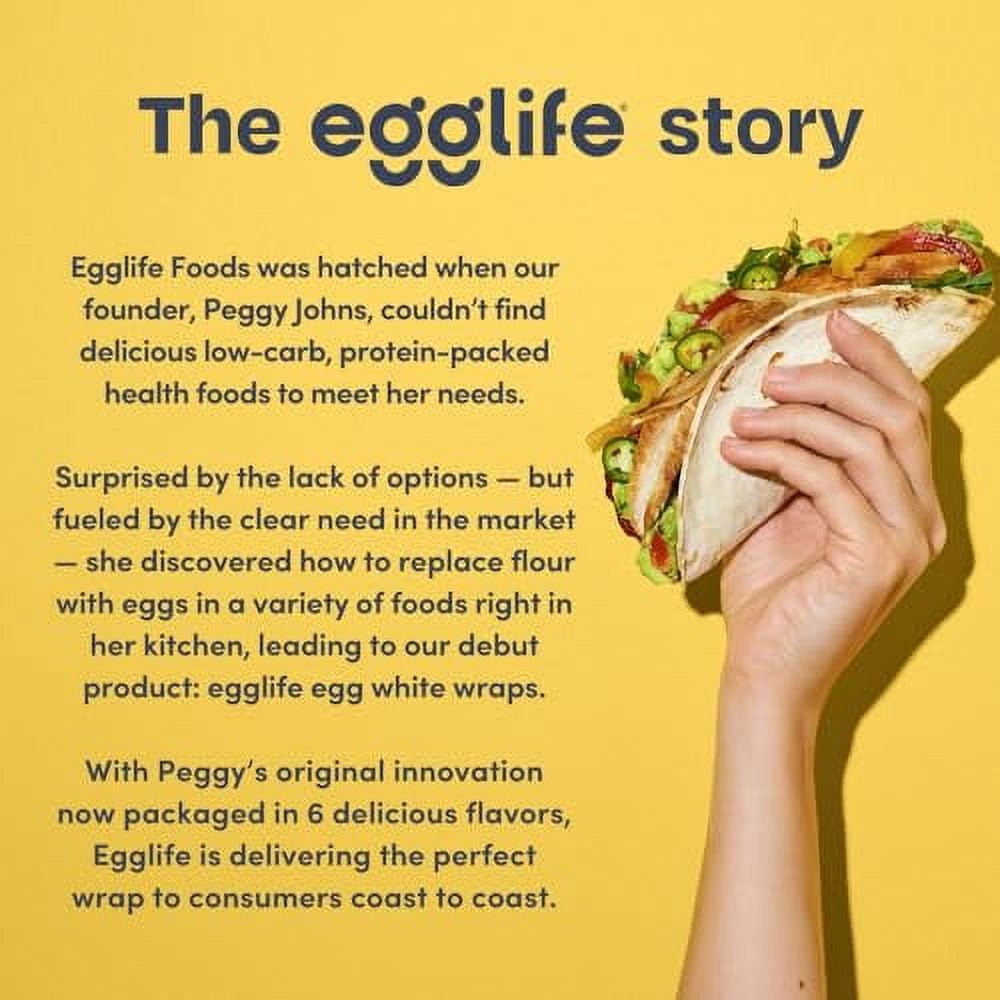 egglife egg white wraps, Italian, Egg White Wraps, 36 Total Wraps (66