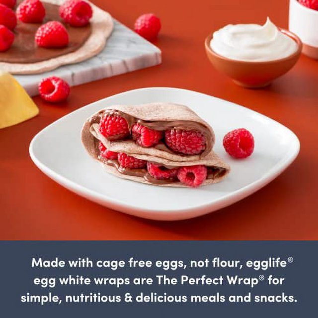 egglife egg white wraps, Sweet Cinnamon, Egg White Wraps, 12 Total