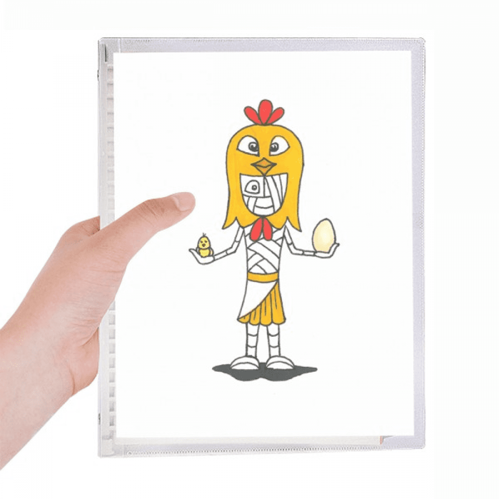 egypt chicken hat notebook loose diary refillable journal statiry