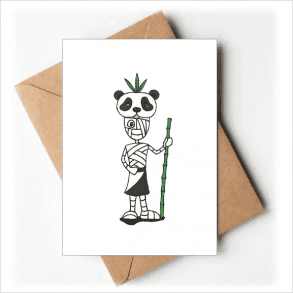 egypt horus panda hat Greeting Cards You are Invited Invitations