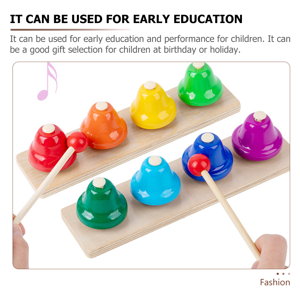 eight tone desk bell toys 1 Set of Eight Tone Desk Bell Toys Percussion