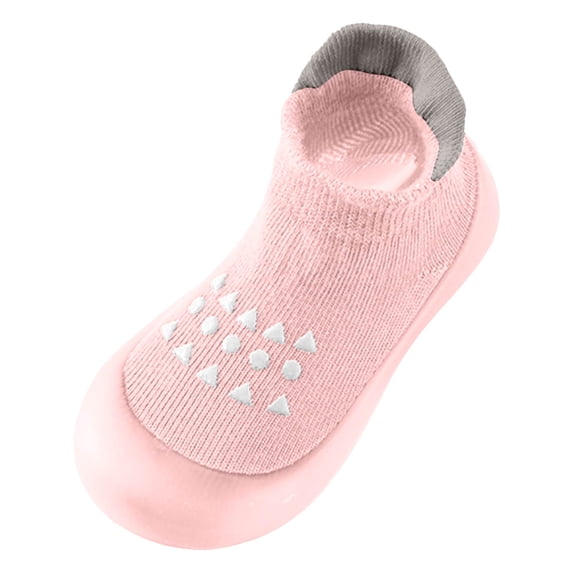 eileial Shoes Girls Boys Lightweight Breathable Mesh First Walkers,Pink 6