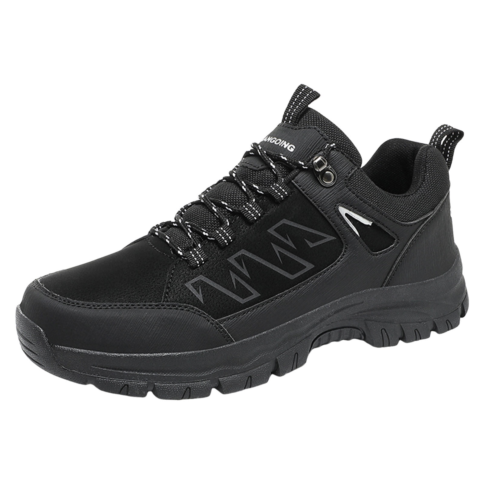 eileial Men's Casual Athletic Shoes Lifestyle Walking Tennis Shoes Workout Fashion Sneakers for Men(Black,10)