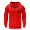 eileial Men's Ultra Soft Sherpa Lined Hoodie Full Zip Fleece Lining