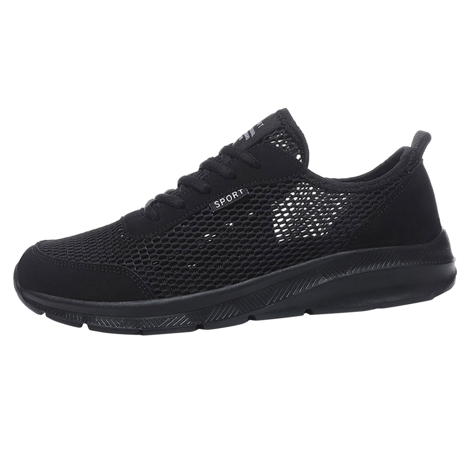 Mens Slip On Walking Shoes Running Tennis Athletic Sneakers Sport Casual Mesh Lightweight Breathable Gym Soft Sole 22798365