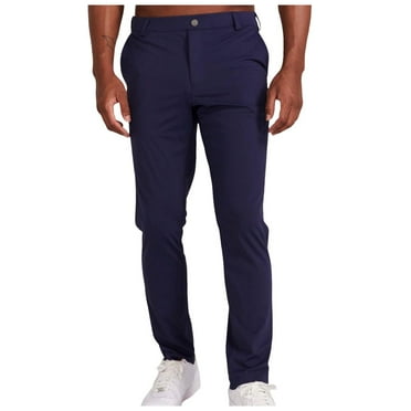 eileial Mens Jeans Relaxed Fit Straight Leg Stretch Jeans for Men Comfort Superflex Pants,Navy S