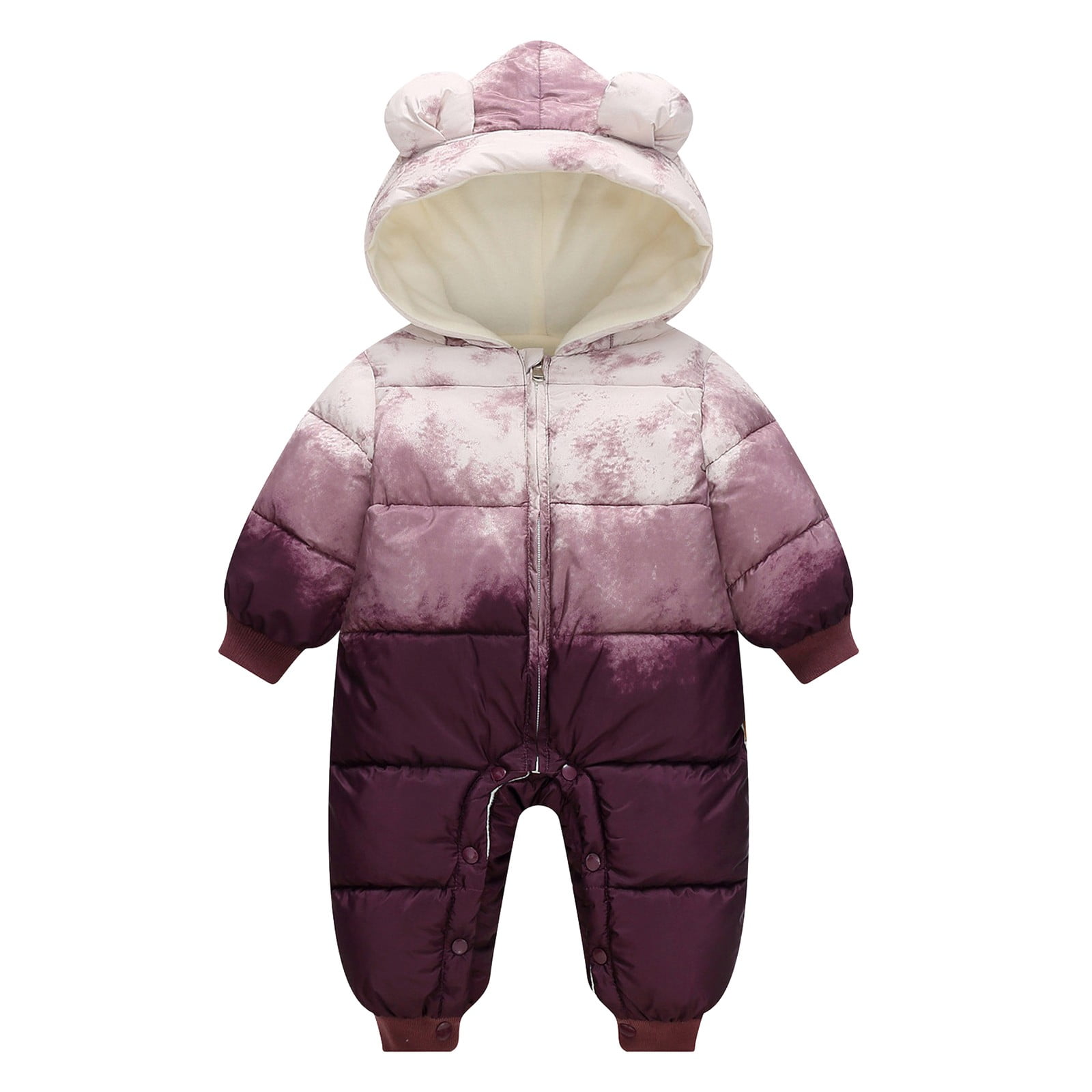 eileial Non-Slip Footed Pajamas Sleep and Play Loose Fit 100% Organic Cotton,Red 3-6 Months