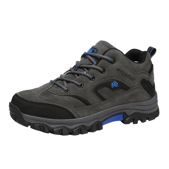 eileial Non Slip Work Shoes for Men Slip Resistant Sneakers Casual Comfort Walking Mens Chef Kitchen Breathable Air Cushion Wide Width,Gray 10
