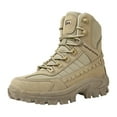thumbnail image 1 of eileial Waterproof Hunting Boots for Men, Hiking, Climbing, Trekking Lace-up Shoes with Thick Rubber Sole,Khaki 9.5, 1 of 6