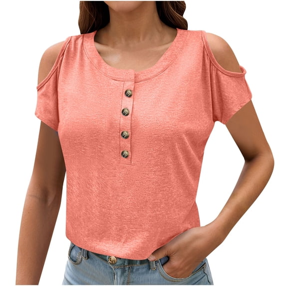 eilrgd Striped Short Sleeve Shirt Women Black Tshirt, Maternity Clothes Summer Royal Blue T Shirt, Spring Clothes Women Womens Basics Clothing