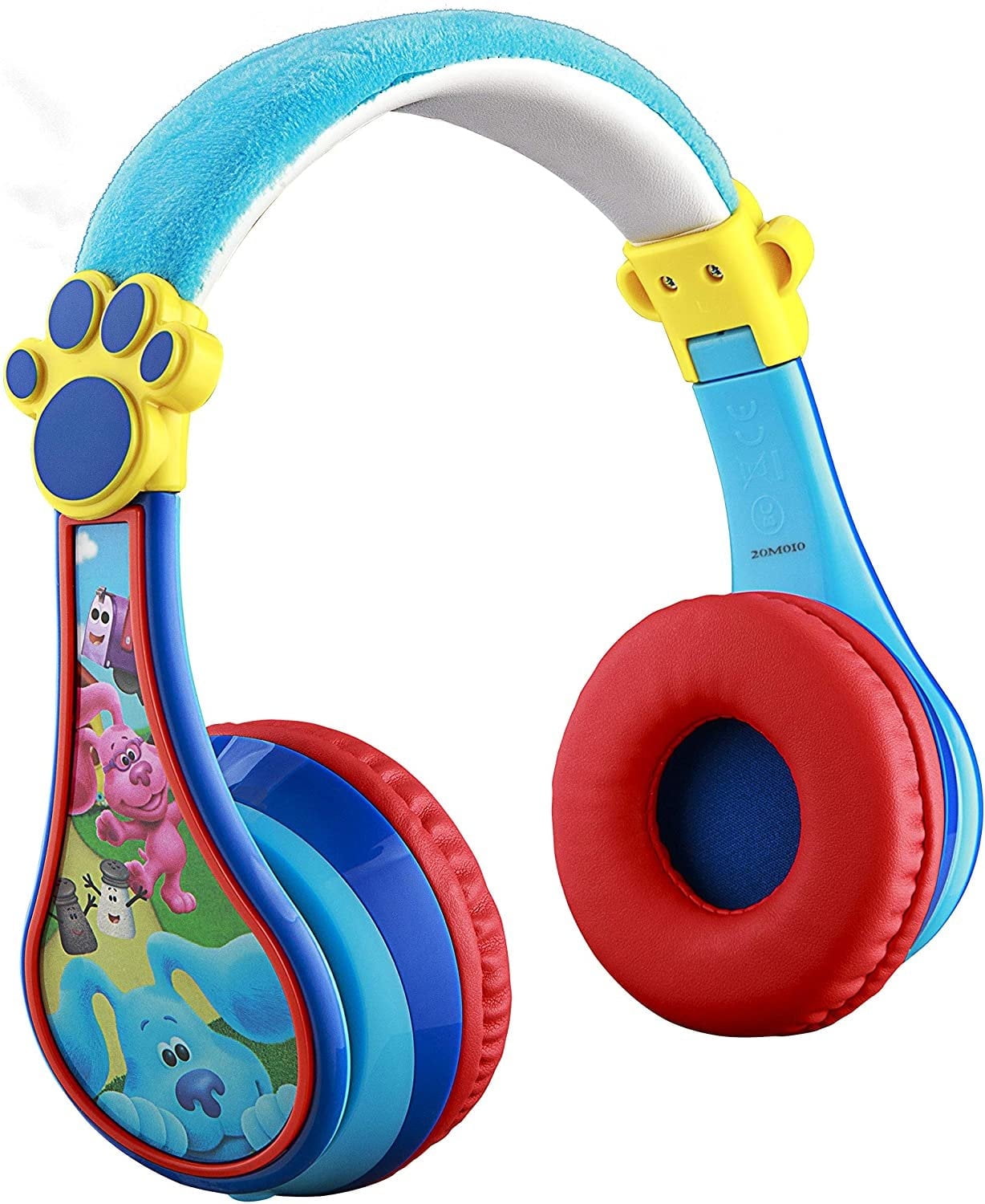 ekids Blue's Clues Bluetooth Headphones for Kids, Wireless Headphones with Microphone