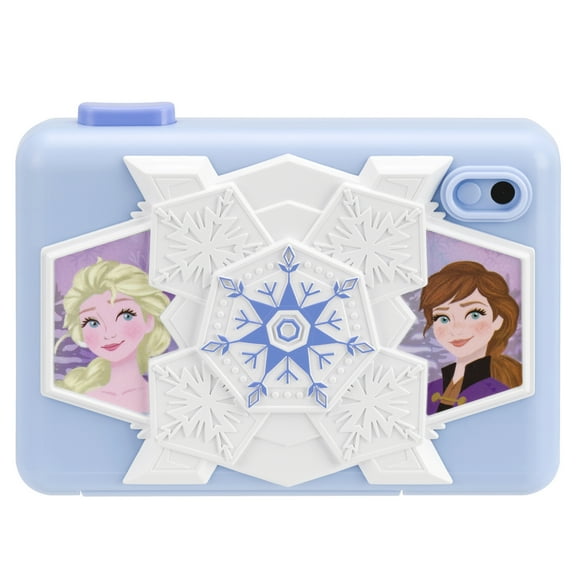 eKids Digital Camera for Kids with SD Card and Built-in Digital Stickers, Disney Frozen