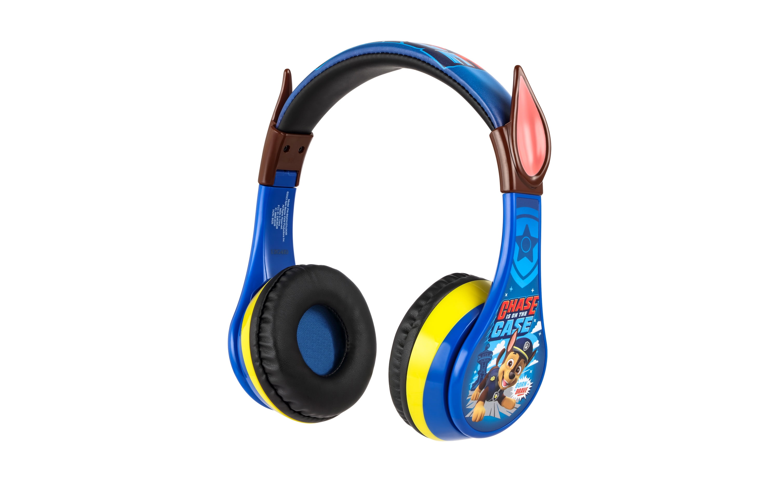 ekids Paw Patrol Bluetooth Headphones for Kids, Wireless Headphones with Microphone