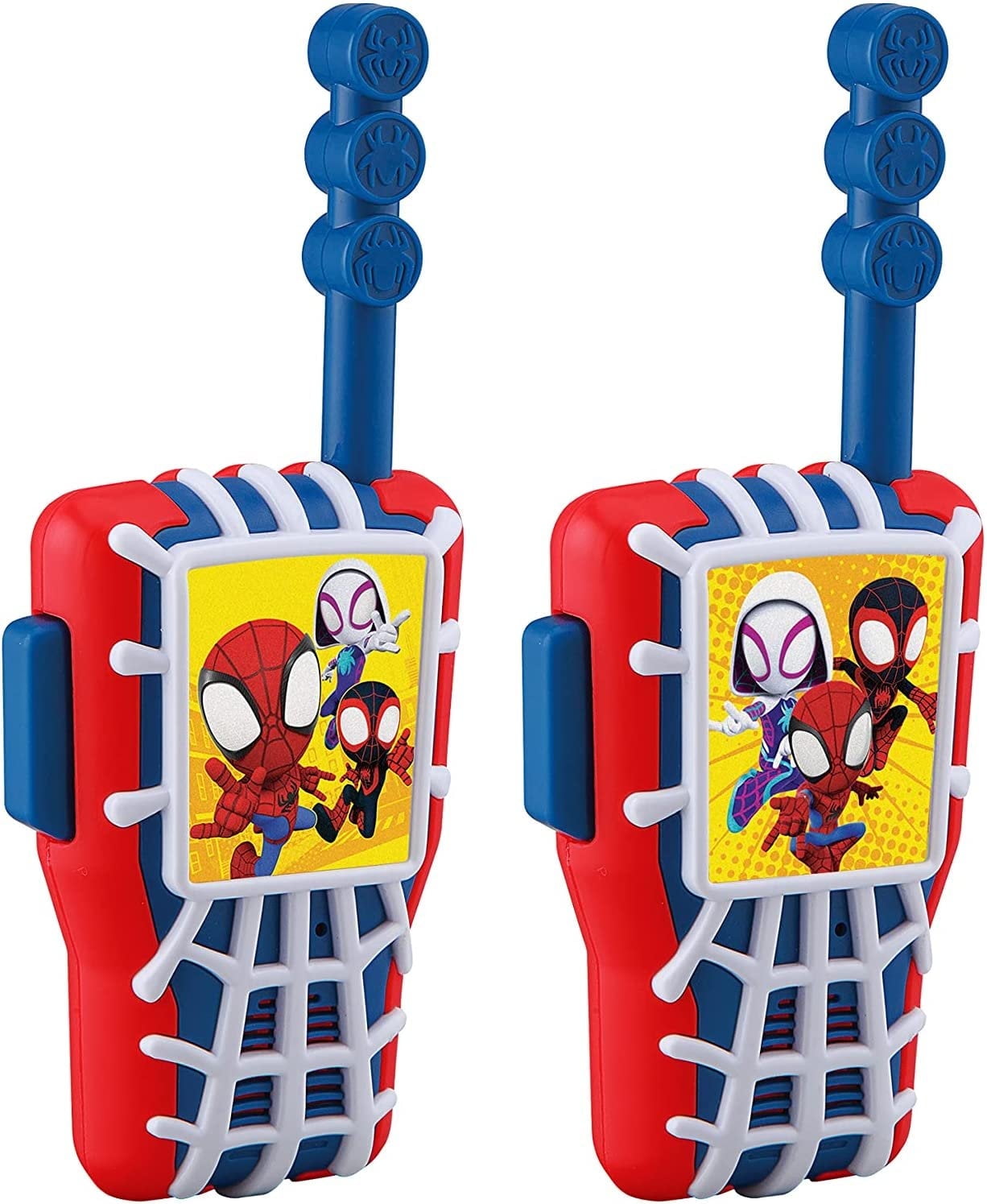 ekids Spidey & His Amazing Friends Toy Walkie Talkies for Kids, Two Way Radios for Indoor and Outdoor Games