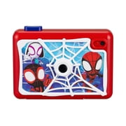 ekids Spidey and His Amazing Friends Kids Camera with SD Card, Digital Camera for Kids with Video Camera, Built-in Digital Stickers