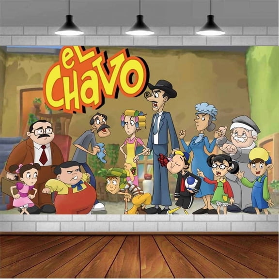el chavo Backdrop Banner Party Supplies Poster Movie Theme Background for Photography Birthday Decorations