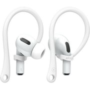 elago AirPods Pro Ear Hooks for AirPods Pro, AirPods Pro 2nd Gen, AirPods 4, AirPods 1 & 2 & 3(White) - AirPods EarHooks hold your AirPods securely, Great for f