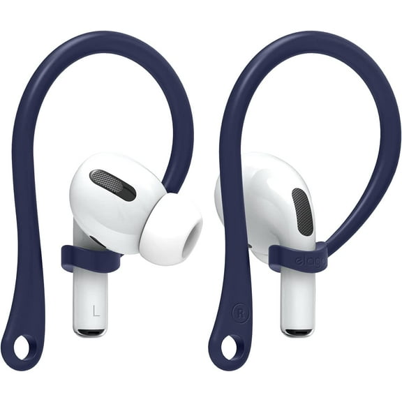 elago AirPods Pro Ear Hooks for AirPods Pro, AirPods Pro 2nd Gen, AirPods 4, AirPods 1 & 2 & 3 (Jean Indigo) - Great for Fitness Activities