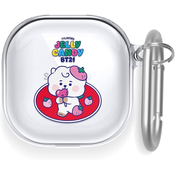 elago BT21 Case Compatible with Samsung Galaxy Buds Pro Case (2021) / Compatible with Samsung Galaxy Buds Live Case [Official Merchandise] (RJ)