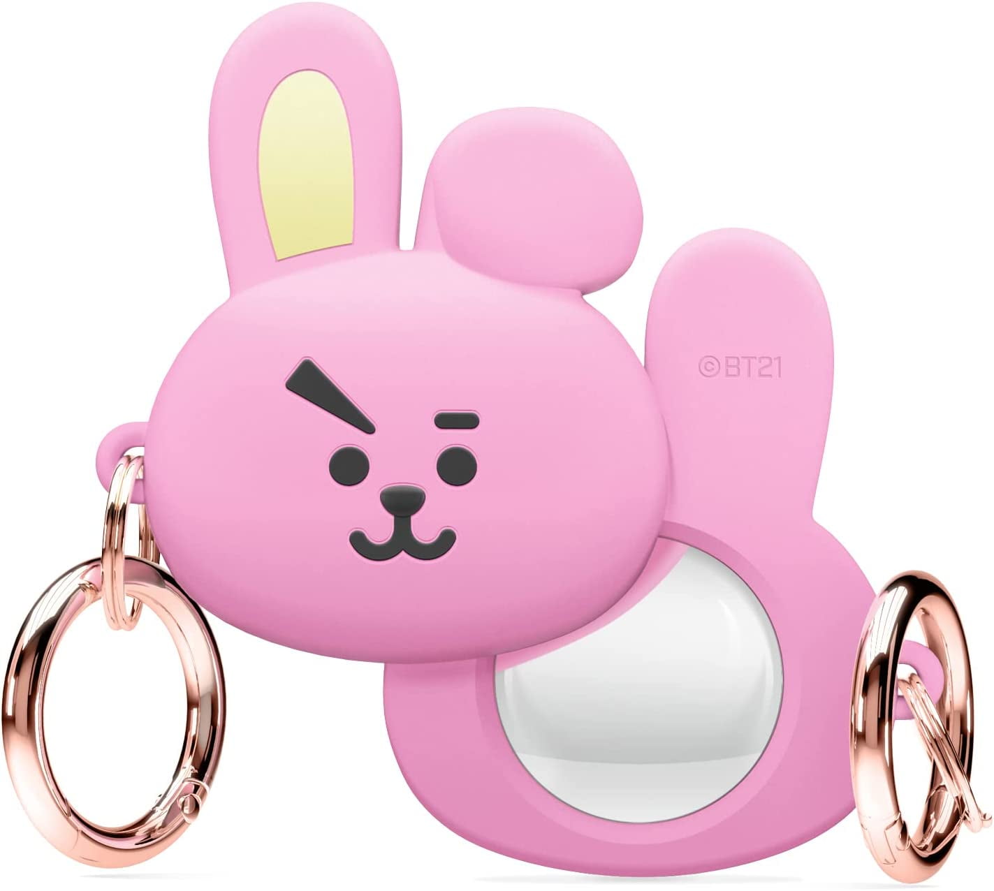 【値下げ】 elago BT21 Case AirTag with Compatible Case Silicone アイドル