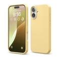 thumbnail image 1 of elago Compatible with iPhone 16 Case, Premium Liquid Silicone Case, Full Body Protective Cover, Shockproof, Slim Phone Case, Anti-Scratch Soft Microfiber Lining, 6.1 inch (Yellow), 1 of 6