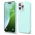 thumbnail image 1 of elago Compatible with iPhone 16 Pro Max Case, Premium Liquid Silicone Case, Full Body Protective Cover, Shockproof, Slim Phone Case, Anti-Scratch Soft Microfiber Lining, 6.9 inch (Aqua Sky), 1 of 6