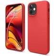 thumbnail image 1 of elago Compatible with iPhone 12 Mini Case, Liquid Silicone Case, Full Body Protection (Screen & Camera Protection) for iPhone 12 5.4 Inch (Red), 1 of 7