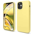 thumbnail image 1 of elago Compatible with iPhone 12 Mini Case, Liquid Silicone Case, Full Body Protection (Screen & Camera Protection) for iPhone 12 5.4 Inch (Yellow), 1 of 7