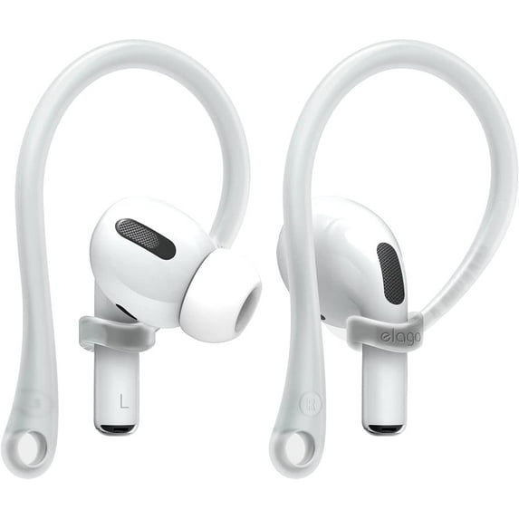 elago Ear Hooks for AirPods Pro, AirPods Pro 2, AirPods 4, AirPods 1 & 2 & 3 (Nightglow Blue)