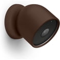 thumbnail image 1 of elago Google Nest Cam Cover Designed for Nest Cam Outdoor or Indoor (Battery) - Magnetic Mount Cover Included, All Weather Protection, Easy Installation [Dark Brown], 1 of 8